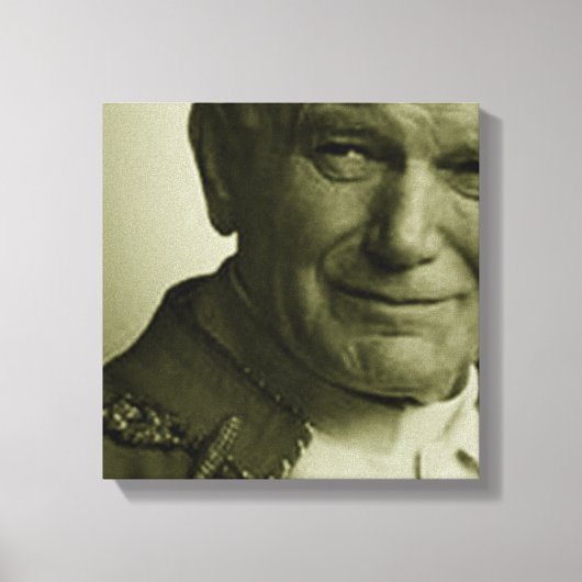 ST JOHN PAUL II CANVAS AFDRUK (Voorkant)