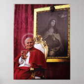 ST JOHN PAUL II EN MADONNA. POSTER (Voorkant)