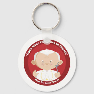 St. John Paul II Sleutelhanger