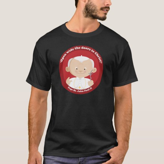 St. John Paul II T-shirt (Voorkant)