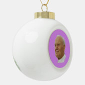 St. John Paul Keramische Bal Ornament (Links)