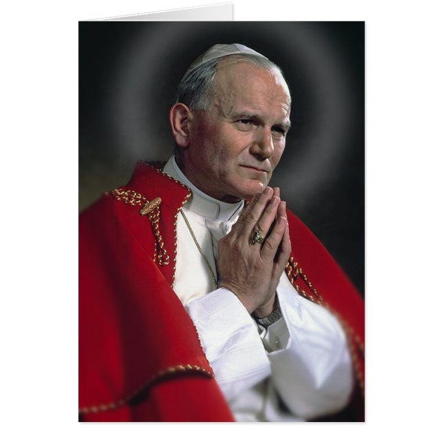 ST JOHN PAUL OP PRAYER (Voorkant)