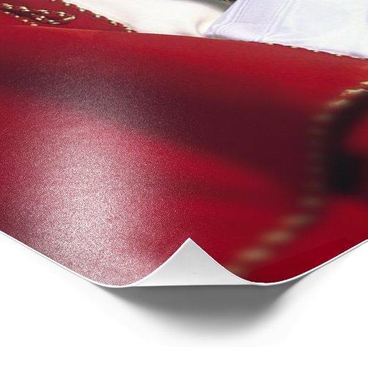 ST JOHN PAUL OP PRAYER FOTO AFDRUK (Hoek)