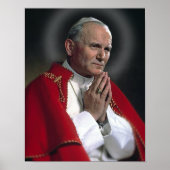 ST JOHN PAUL OP PRAYER POSTER (Voorkant)