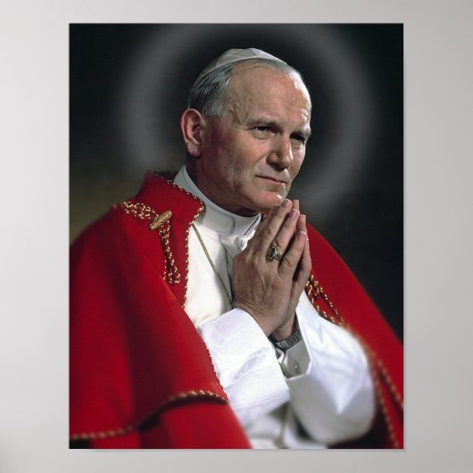 ST JOHN PAUL OP PRAYER POSTER (Voorkant)