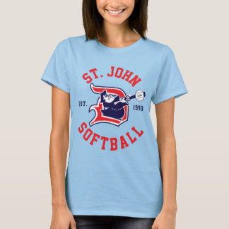 St. John Red Ringer - Vrouwen T-shirt