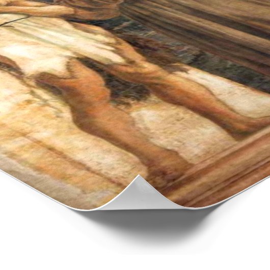 St. John the Baptist and St. Francis of Assisi Poster (Hoek)