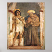 St. John the Baptist and St. Francis of Assisi Poster (Voorkant)