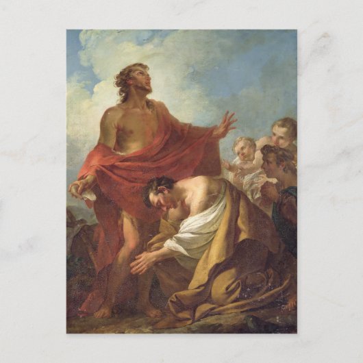 St. John the Baptist Briefkaart (Voorkant)