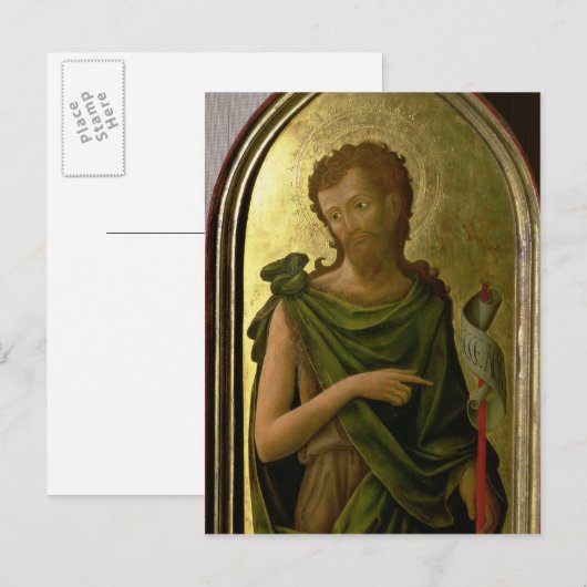 St. John the Baptist Briefkaart (Voorkant / Achterkant)