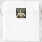 St. John the Baptist, c.1635-40 Vierkante Sticker (Tas)