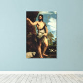 St. John the Baptist Canvas Afdruk (Insitu (Houten vloer))