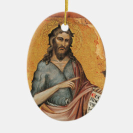 St. John the Baptist Keramisch Ornament