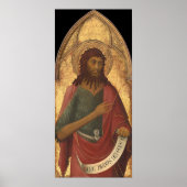 St. John the Baptist - Lippo Memmi Fine Art Poster (Voorkant)