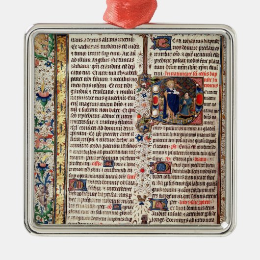 St. John the Baptist Metalen Ornament (Voorkant)