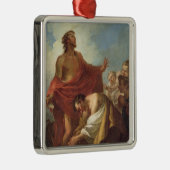 St. John the Baptist Metalen Ornament (Rechts)