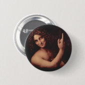 St. John the Baptist Ronde Button 5,7 Cm (Voorkant /achterkant)