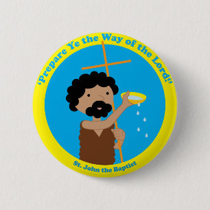 St. John the Baptist Ronde Button 5,7 Cm