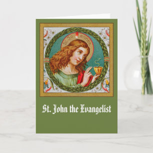 St. John the Divine (JMAS 06) Lege Wenskaart Kaart