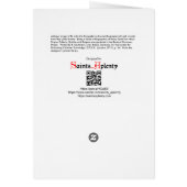 St. John the Evangelist (RLS07) Blank Wenskaart (Achterkant)