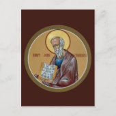 St. John the Theologian Prayer Card Briefkaart (Voorkant)