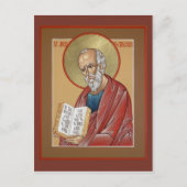 St. John the Theologian Prayer Card Briefkaart (Voorkant)