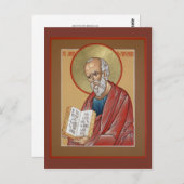 St. John the Theologian Prayer Card Briefkaart (Voorkant / Achterkant)