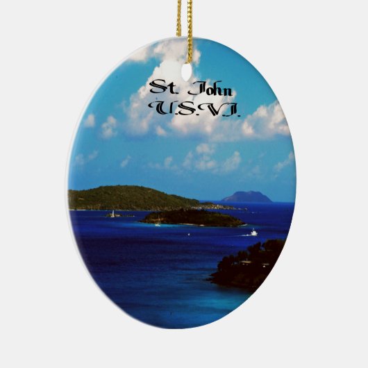 St.John U.S.V.I. Keramisch Ornament (Rechts)