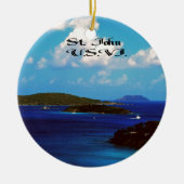 St.John U.S.V.I. Keramisch Ornament (Voorkant)