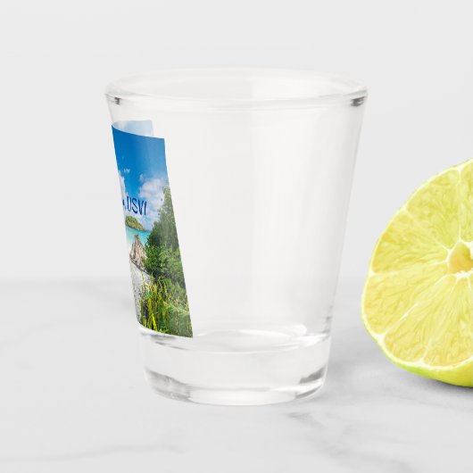 St. John US Maagdeneilanden strand foto Shot Glas (Rechts)