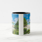 St. John US Maagdeneilanden strand foto Tweekleurige Koffiemok (Center)