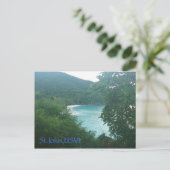 St.John, USVI Briefkaart (Staand voorkant)