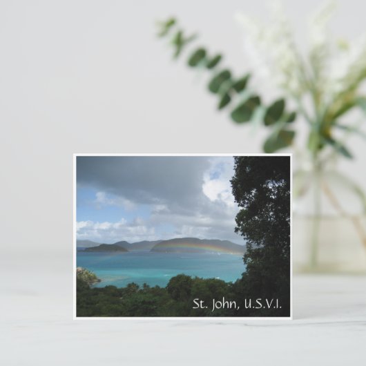 St. John, USVI Briefkaart (Staand voorkant)