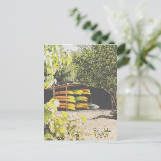 St. John USVI Briefkaart (Staand voorkant)