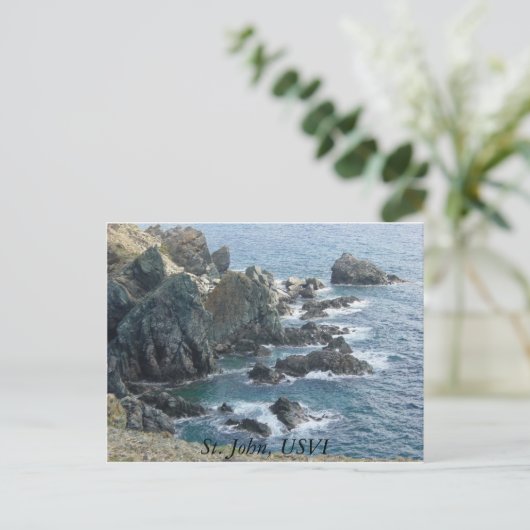 St. John, USVI Briefkaart (Staand voorkant)