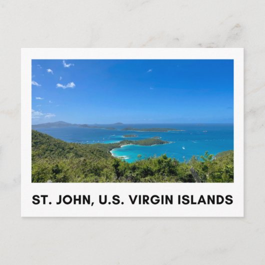 St. John, USVI Briefkaart (Voorkant)