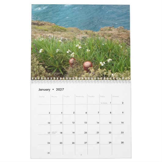 St. John, USVI Kalender (Jan 2027)