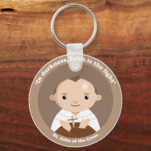 St. John van het Kruis Sleutelhanger (Voorkant)