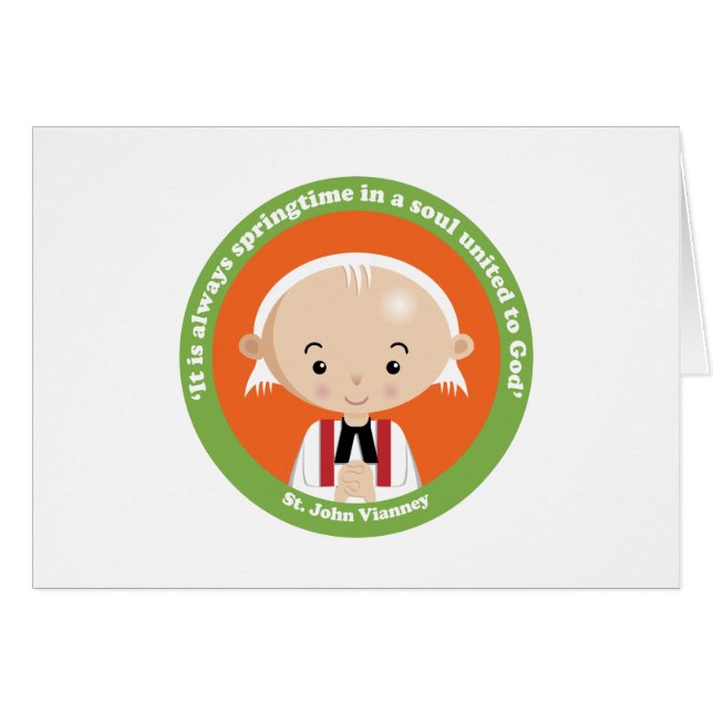 St. John Vianney (Voorkant Horizontaal)