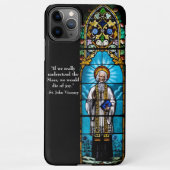St. John Vianney iPhone Hoesje (Achterkant)