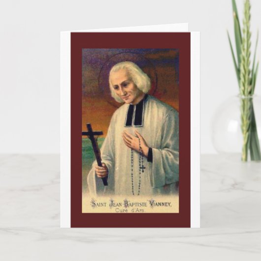 St. John Vianney Kaart (Voorkant)