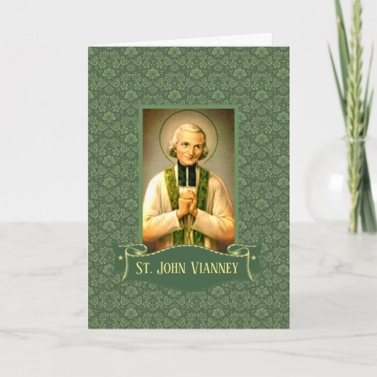 St. John Vianney, Priest Kaart (Voorkant)