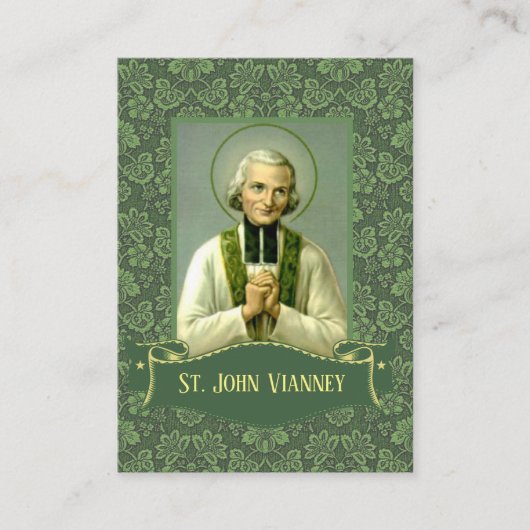 St. John Vianney Priest Prayer Kaart Plaatskaartje (Voorkant)