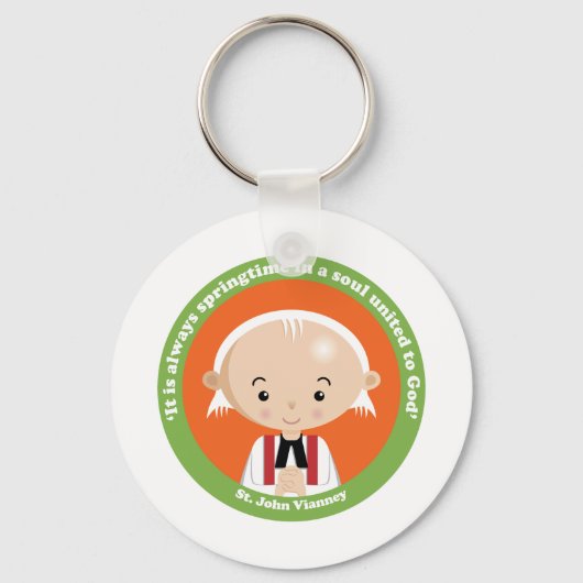 St. John Vianney Sleutelhanger (Voorkant)