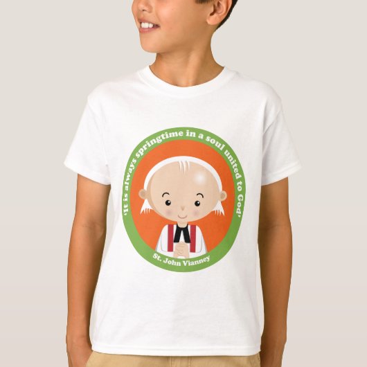 St. John Vianney T-shirt (Voorkant)