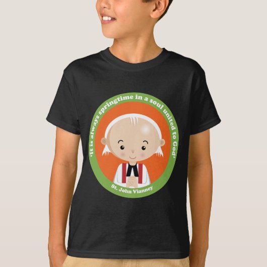 St. John Vianney T-shirt (Voorkant)