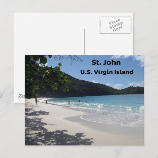 St. John, VS Virgin Island Briefkaart (Voorkant / Achterkant)
