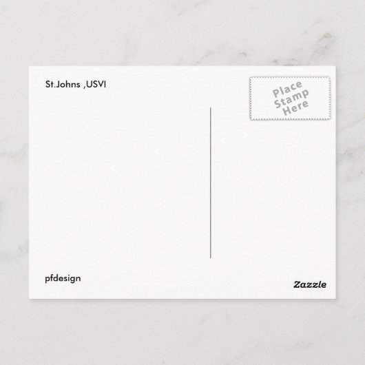 St.Johns4 Briefkaart (Achterkant)