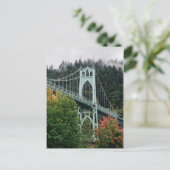 St. John's Bridge Briefkaart (Staand voorkant)