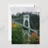 St. John's Bridge Briefkaart (Voorkant / Achterkant)